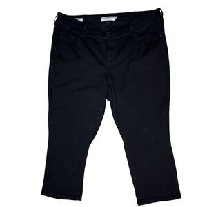 Torrid Black Jegging Crop Pants Jeans